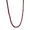 vintage Vintage garnet necklace with 14 carat gold clasp