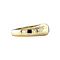 vintage Gouden vintage ring met saffier 14 krt