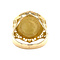 vintage Gouden vintage munt ring 14 krt