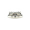 vintage White gold vintage ring with diamond 14 kt