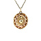 vintage Golden vintage filigree pendant 14 carat