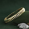 vintage Gouden vintage fantasie bangle 14 krt