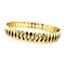 vintage Gouden vintage fantasie bangle 14 krt