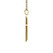 vintage Gouden vintage kruis hanger 14 krt