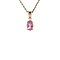 vintage Grace pendant 14 kt - Pink sakura