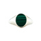 vintage Twiggy ring xs 925 - Royal green
