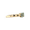 vintage Josephine ring 14 krt - Aqua