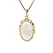 vintage Gold vintage pendant with opal 14 kt