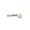 vintage Witgouden vintage ring met parel 14 krt