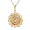 vintage Gold vintage filigree pendant 14 kt