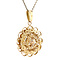vintage Gold vintage filigree pendant 14 kt