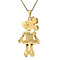 vintage Gold vintage Minnie Mouse pendant 18 kt