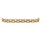 vintage Gouden vintage fantasie armband 14 krt