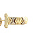 vintage Bicolour gouden vintage armband 14 krt