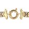 vintage Bicolour gouden vintage armband 14 krt