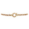 vintage Gouden vintage vossenstaart armband 14 krt