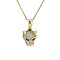 vintage Panther pendant with zirconia 12 kt