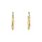 vintage Gold vintage meander earrings 14 carat
