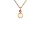 vintage Rose gold vintage pendant with opal 14 carat