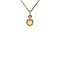 vintage Rose gold vintage pendant with opal 14 carat