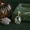 vintage Gouden vintage hanger met spinel 14 krt