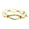vintage Golden vintage fantasy bangle 14 kt
