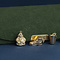 vintage Gouden vintage Boeddha hanger 14 krt