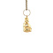 vintage Gouden vintage Boeddha hanger 14 krt