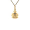 vintage Gouden vintage Boeddha hanger 14 krt