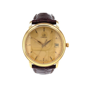 Omega quartz horloge 18 krt