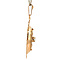 vintage Gouden vintage hanger met parel 18 krt