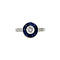 vintage Platinum vintage entourage ring with sapphire and diamond 900