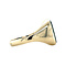 vintage Gouden vintage zegelring met bloedsteen 14 krt