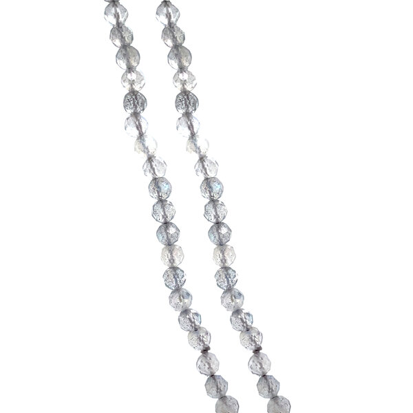 vintage Vintage labradorite necklace with gold clasp 14 kt