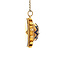 vintage Vintage hanger met parel en roosdiamant 9 krt
