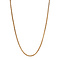vintage Gouden vintage popcorn collier 18 krt