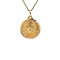 vintage Gouden vintage kreeft hanger 14 krt