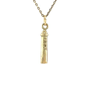 Gouden Amsterdammertje hanger 14 krt