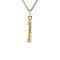 vintage Gouden vintage Amsterdammertje hanger 14 krt