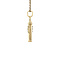 vintage Gouden vintage Amsterdammertje hanger 14 krt
