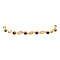 vintage Gouden vintage armband met saffier 18 krt