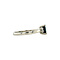 vintage Witgouden vintage ring met saffier en diamant 14 krt