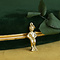 vintage Gouden vintage Manneke pis hanger 18 krt