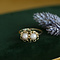 vintage Gouden vintage ring met parel 14 krt