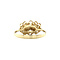 vintage Gouden vintage ring met parel 14 krt