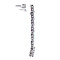 vintage Witgouden vintage oorhangers met diamant 18 krt