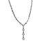 vintage Witgouden vintage entourage collier met diamant 18 krt