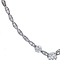 vintage Witgouden vintage entourage collier met diamant 18 krt