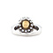 vintage Vintage entourage ring met opaal en tanzaniet 10 krt