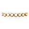 vintage Rose gold vintage bracelet with pearl 14 kt
